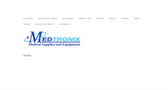 Desktop Screenshot of medtronixmed.com