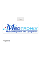 Mobile Screenshot of medtronixmed.com